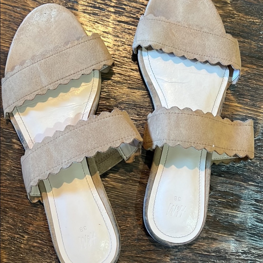 Brown H&M sandals